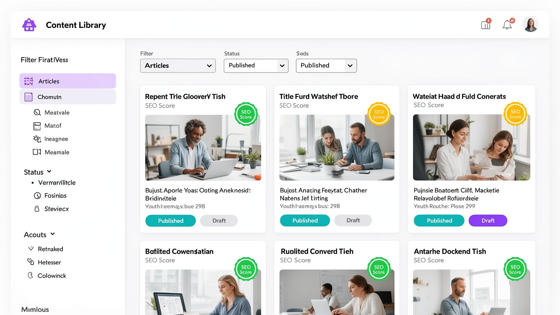 WordPress publishing interface preview